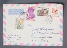 MayfairStamps Czechoslovakia 1981 Kosice to Cincinnati OH Air Mail Cover aaw_717