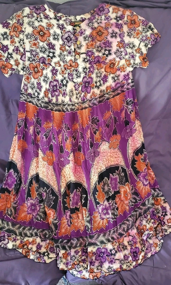 Indonesian Batik In Women's Dresses for sale | eBay