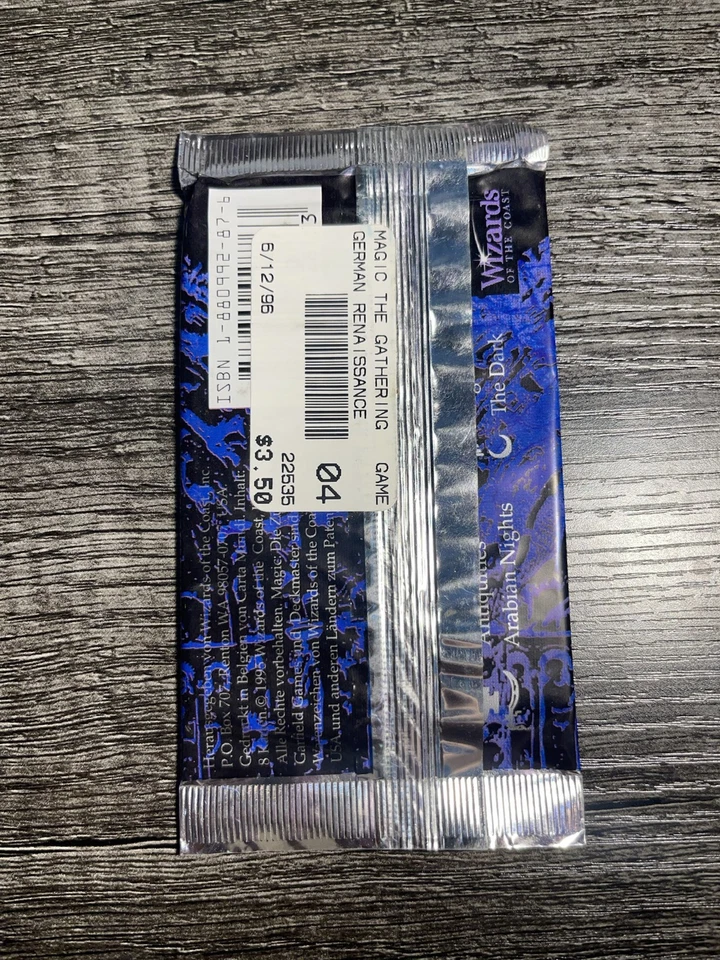 1 Pack-Magic the Gathering MtG Renaissance 1x Booster Pack German 1995 Sealed - Image 4 of 4