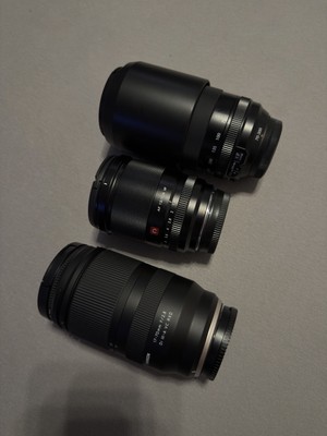 Fujifilm XF 70-300mm f/4-5.6 R LM OIS WR +Tamron 17-70mm 2.8+Viltrox 13mm F1.4