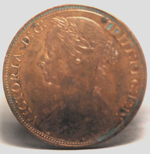 Great Britain 1889 Farthing, KM755, Extremely Fine+, 12-25