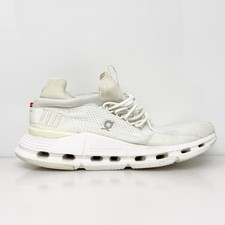 On Womens Cloudnova White Running Shoes Sneakers Size 6.5