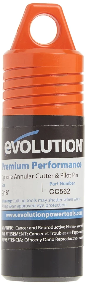 Высокоскоростной стальной кольцевой резак 9 16 дюймов с пилотным штифтом для магнитной дрели P... - Изображение 4 из 4