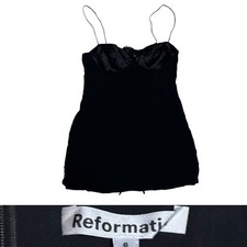 Reformation Ocean Dress Women’s Size 6 In Black