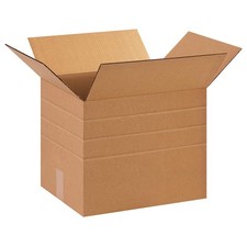 GRAINGER APPROVED 55VH13 PK 25 Shipping Box,15x12x12-6 in 55VH13