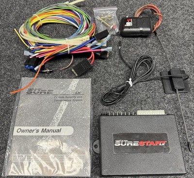 CODE ALARM SURESTART LX FCC ID: GOH-RVS-4 USED BRAIN/NEW WIRES/NEW IR-S SENSOR