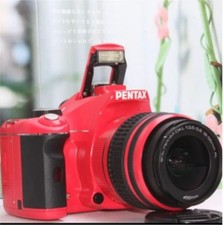 Pentax K-x Digital SLR Camera with Case Slight Wear Tested Functionality