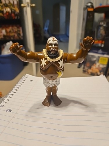 Vintage 1992 Hasbro WWF Kamala Action Figure - Ser...