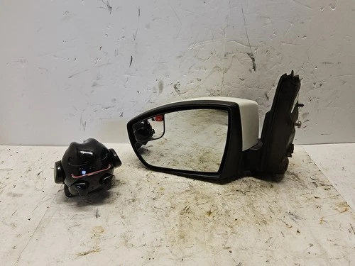 13-16 Ford Escape OEM Driver Left LH White Side View Mirror Heated #F3-6
