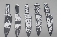 Jutsu Kaisan Knives Set  Anime Collectible Blades, Cosplay Prop 5 1/2 inches 