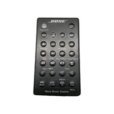 Bose Wave Music System Remote Control Replacement Black Works Needs Battery