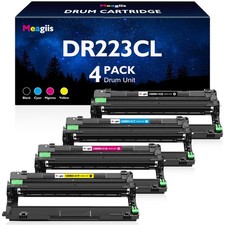 BROTHER DR-223CL DRUM UNIT SET - 18,000 PAGES - SEALED BAGS