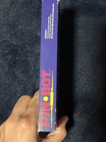 Pin Bot Nintendo NES Video Game Cart and Box