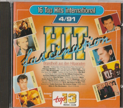 Top 13 Music Club - CD - Hit Fascination 4/91 - OMD-The KLF-Roxette-The Clash