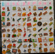 (L4) AUX CHOIX Pin's pin épinglette alimentaire voiture collection variée