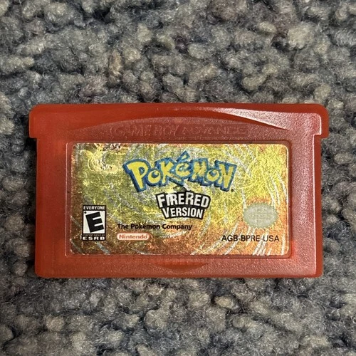 Pokemon: FireRed Version (Nintendo Game Boy Advance, 2004)