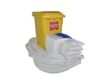 300 Litre Oil and Fuel only Mobile Spill Kit