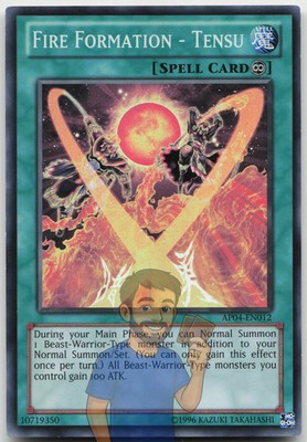 Feuerformation - Tensu AP04-DE012 Super Rare Near Mint Yugioh