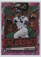 2021 Panini Donruss Unleashed Pink Fireworks Sammy Sosa #UNL18 03rx