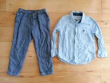 Boys Smart Outfit 2-3 Years Long Sleeve Shirt and Trausers Excellent Condition