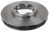 2X NK Bremsscheibe 202589 FüR Transit Tourneo Ford Custom V362 FY FZ V363 FCD F3