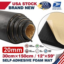 59"x12" Foam Padding Sheet Roll with Adhesive,Adhesive Foam Pad,Closed Cell Foam
