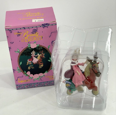 Disney s Beauty and The Beast  Christmas Belle  Enesco Christmas Ornament