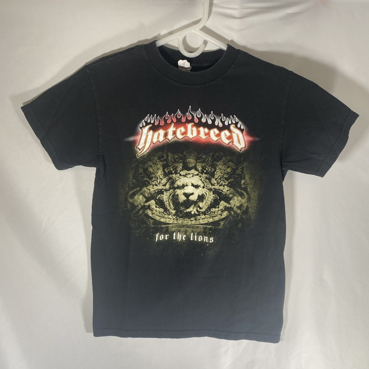 Vintage Hatebreed Band Tour Concert Shirt Size Small Metal