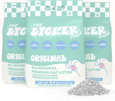 CLR2000B-SET3 Unscented Premium Clumping Bentonite Clay Cat Litter W/Activated C