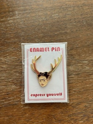 New NWT Frida Kahlo The Found Enamel Pin Little Deer