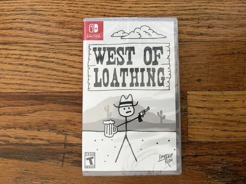 West of Loathing Nintendo Switch Limited Run Games Brand New Sealed
