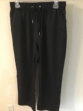Ladies Black Dress Pants Size Large