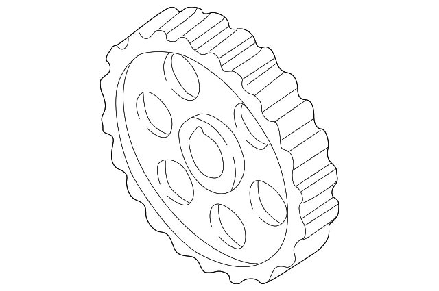 Genuine Volkswagen Jetta Golf Beetle Camshaft Gear 06A-109-105-D