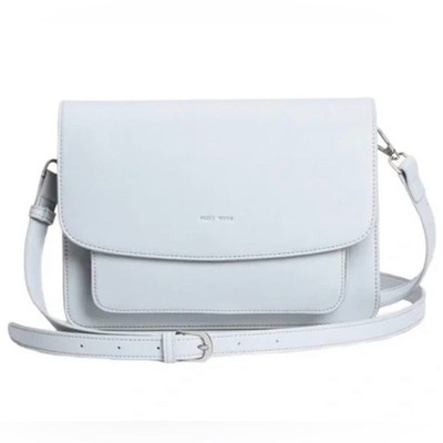 Pixie Mood Zoe Grey Vegan Leather Crossbody Bag NWT