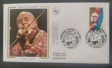 Enveloppe Premier 1er jour Timbre Interprète De Jazz N° 3504 Oblitéré Paris 2002