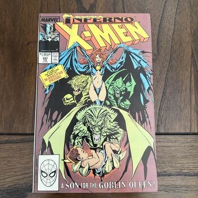 The Uncanny X-Men #241 Newsstand Variant (Marvel Comics February 1989)
