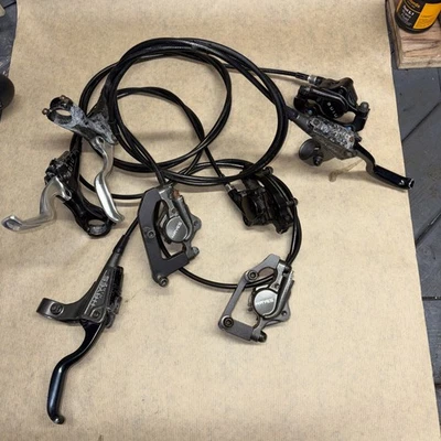 2 Pairs Of Hayes Nine Brakes Retro MTB - Image 1 of 4