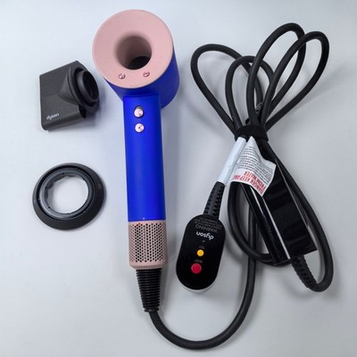 Dyson Supersonic Hair Dryer HD07 Genuine with 2 Styling Attachments Blue Blush