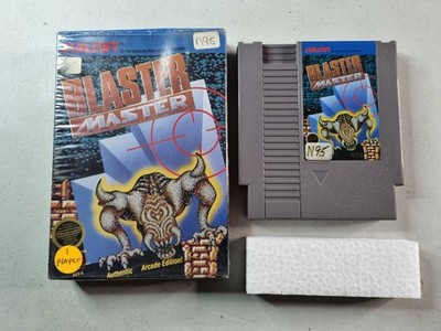 Blaster Master Nintendo Entertainment System NES Cartridge And Box
