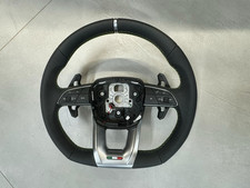 LAMBORGHINI URUS 4ML SPORT STEERING WHEEL LEATHER FLATTENED PERFORATED...