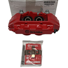 Originale Fiat 500 Abarth 595 695 Brembo Pinza Freno Anteriore SX Rosso 77365824