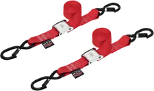 Powertye Mfg. 1-1 2" Cam-Buckle With Safety Latch Hooks 28621S