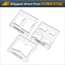 POWERTEC 71728 Butterfly Inlay Template Kit | Router and Decorative Set of 3