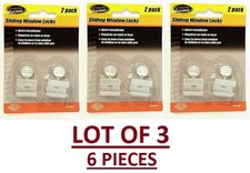 LOT OF 2pc, 4pc 6pc Sliding Window Locks Safety High Security Home Office