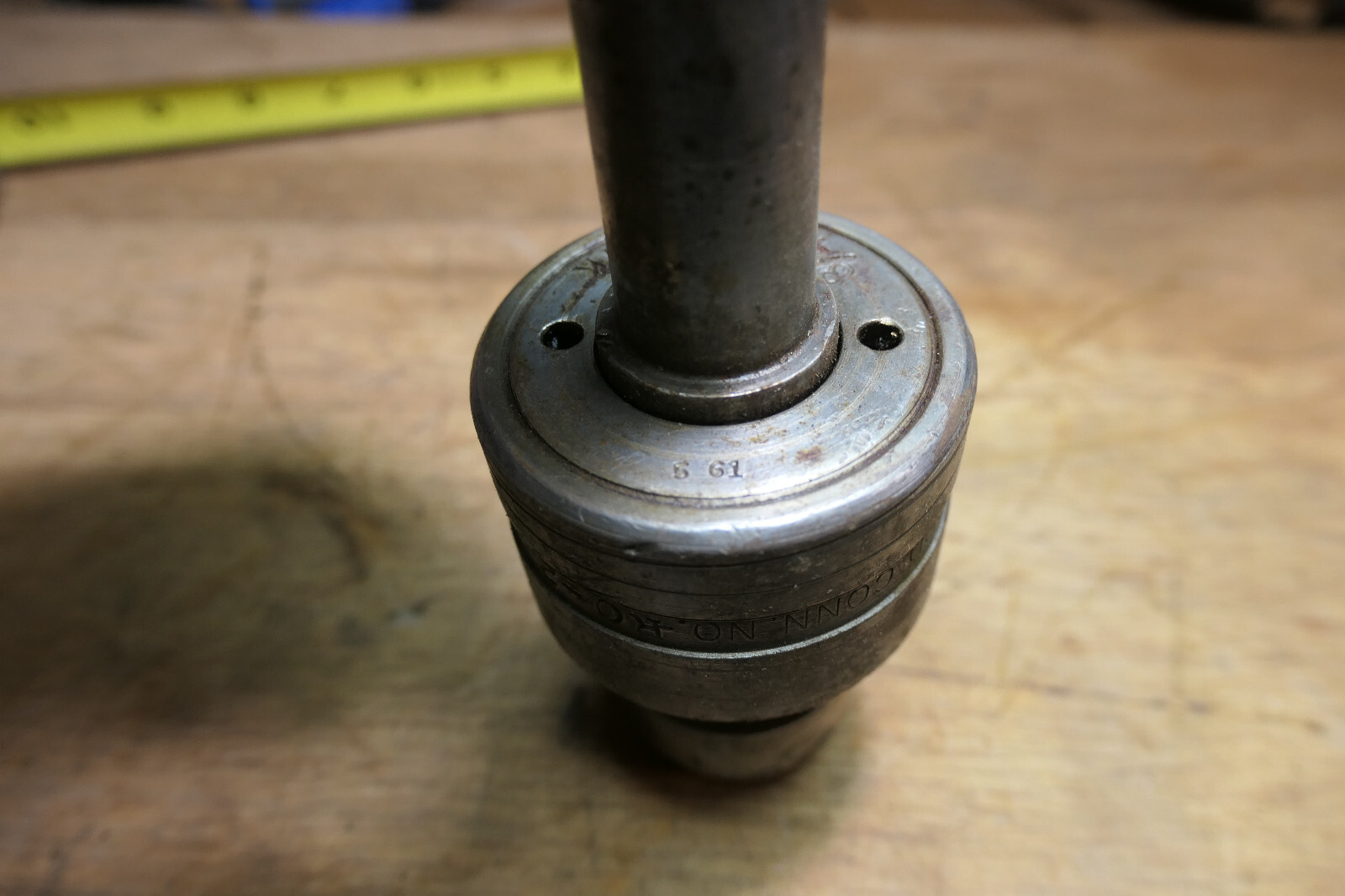 THE READY TOOL CO. LIVE CENTER Straight Shank 3/4" VINTAGE Made in USA