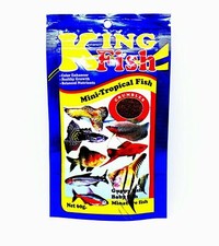 3 x 60g Mini Tropical Micro Pellet Crumbles Fish Food Baby Guppy, Tropical Fish