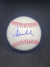 LOS ANGELES ANGELS JOE MADDON SIGNED BASEBALL JSA COA MANAGER AUTOGRAPH