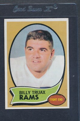 1970 Topps #018 Billy Truax Rams EX/MT *6405 | eBay
