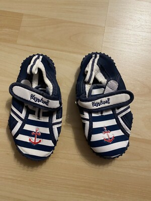 Playshoes Jungen Aqua-Schuhe Anker Gr. 24/25