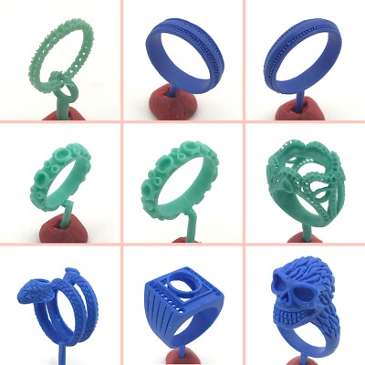 x Ring Lost Wax Casting Pattern Mold Jewelry Wizardry Entrance